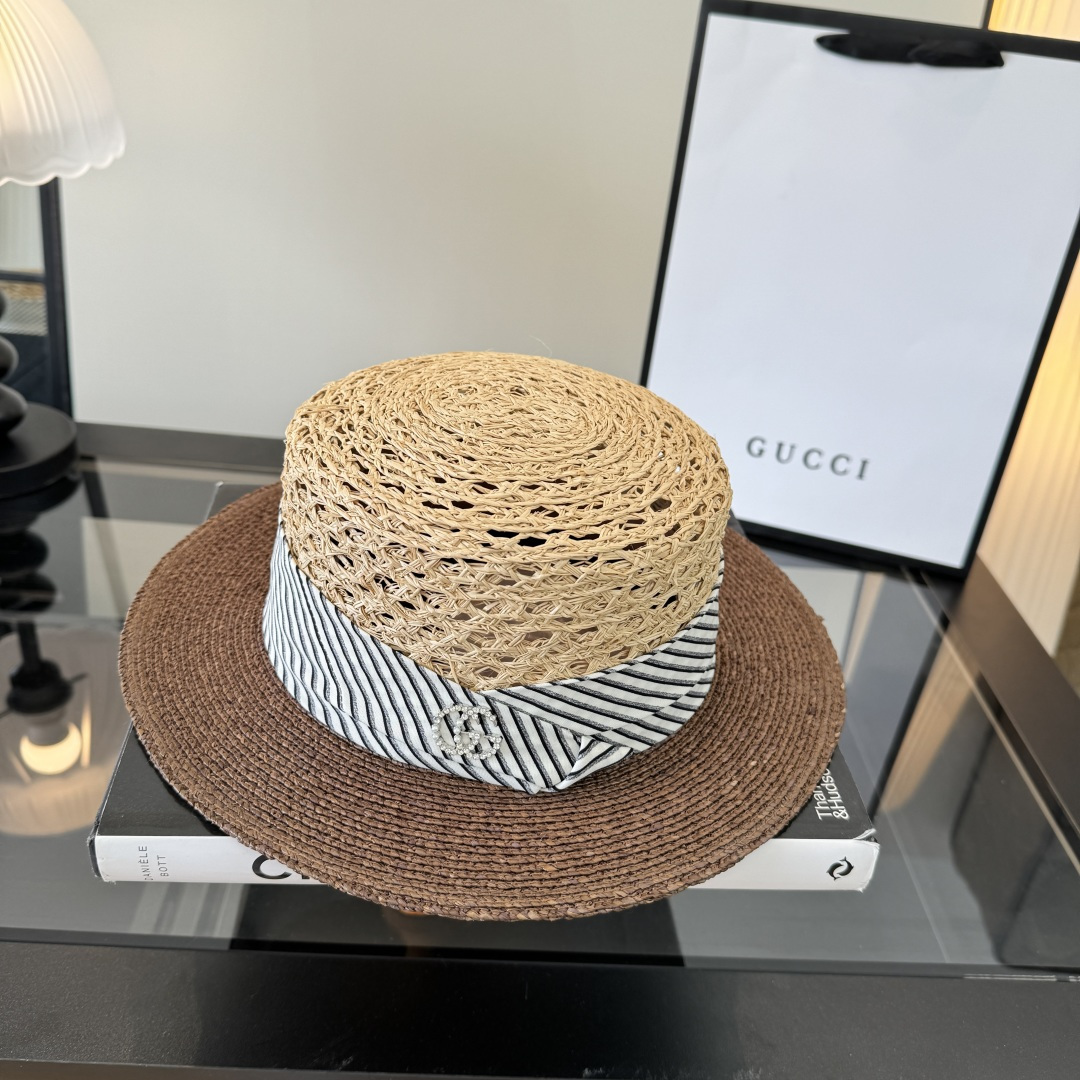 Gucci GG Straw Hat