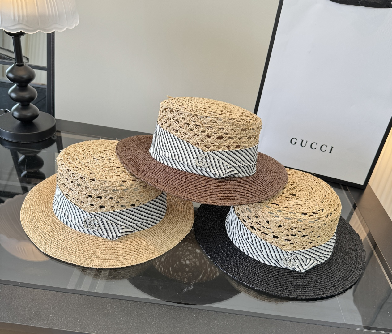 Gucci GG Straw Hat