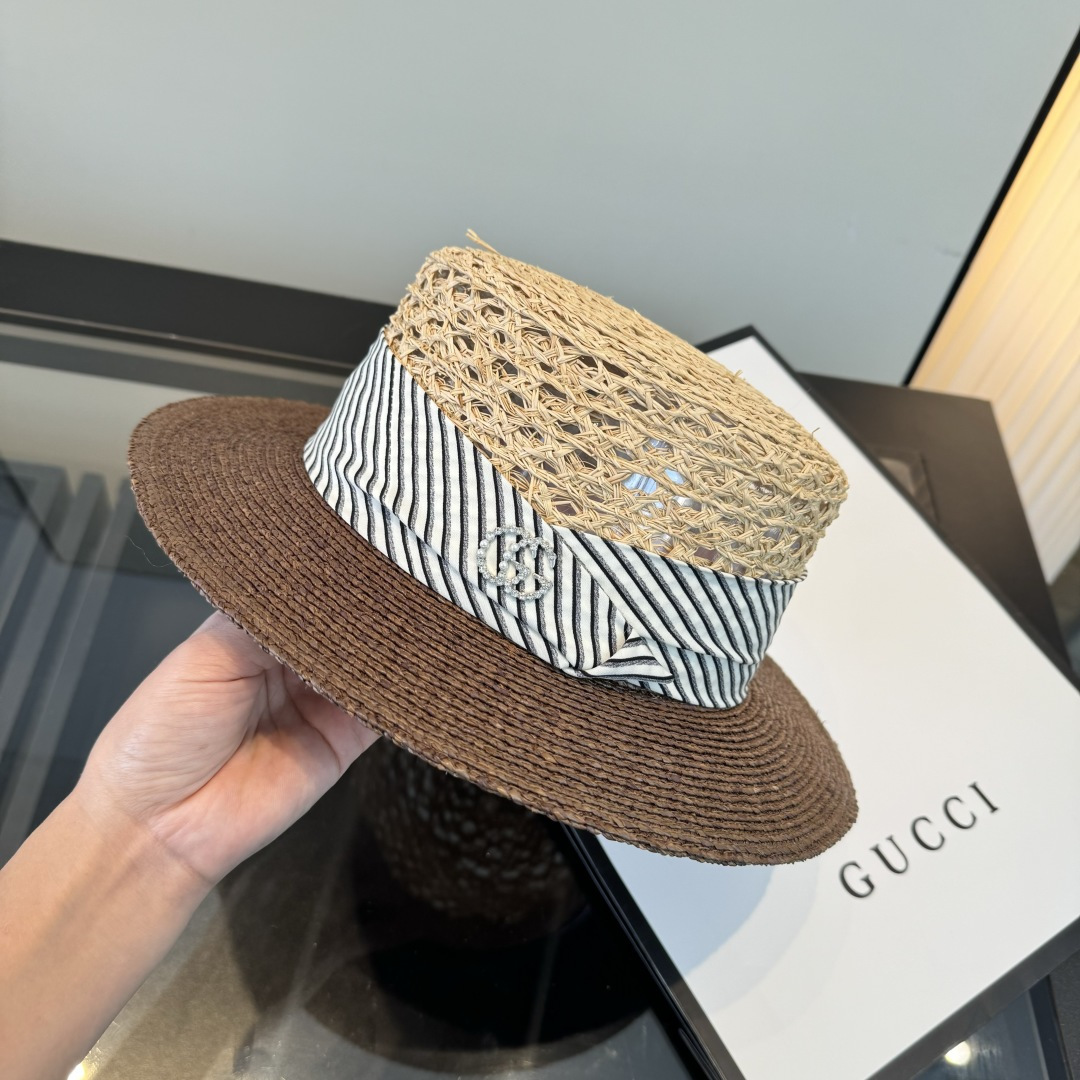 Gucci GG Straw Hat