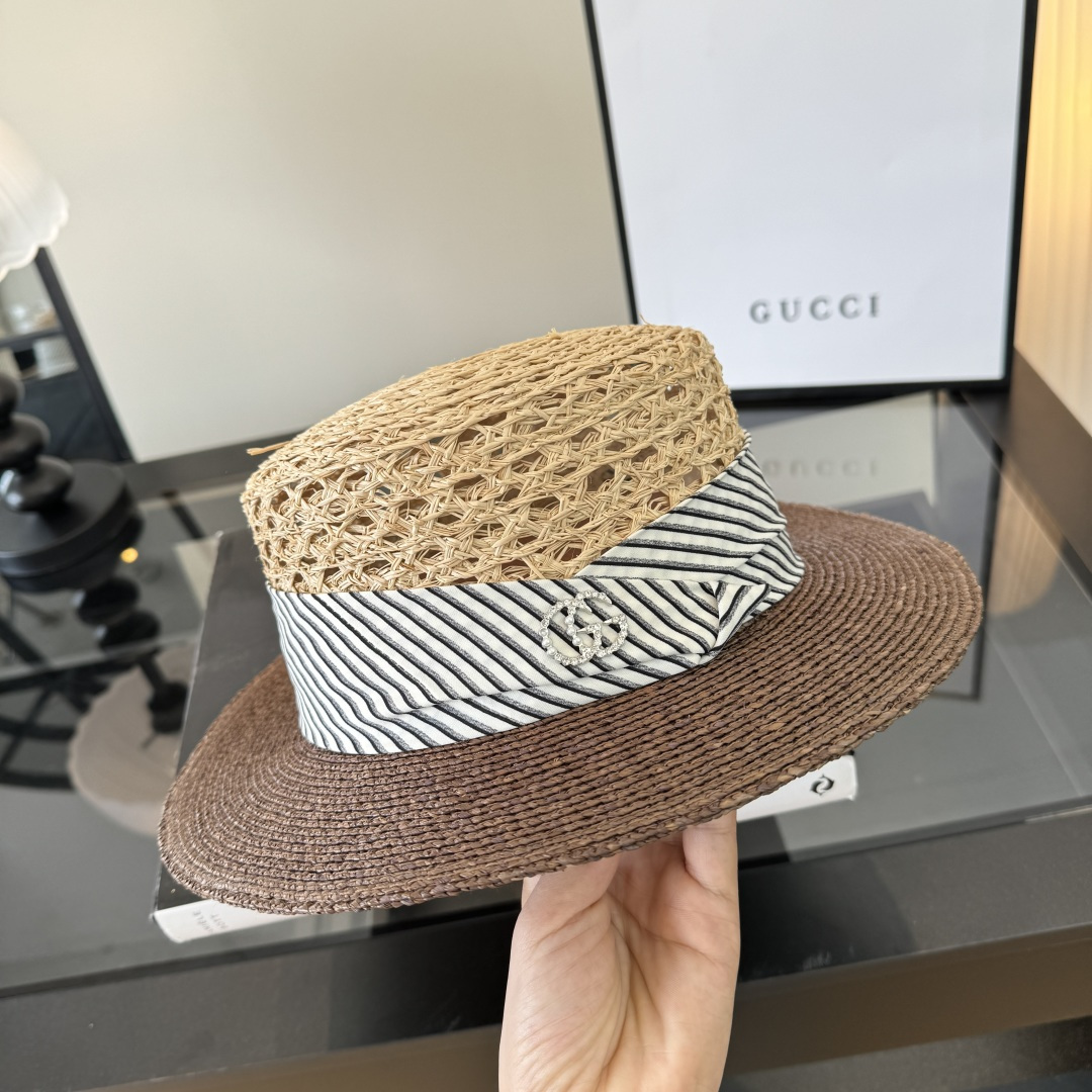 Gucci GG Straw Hat