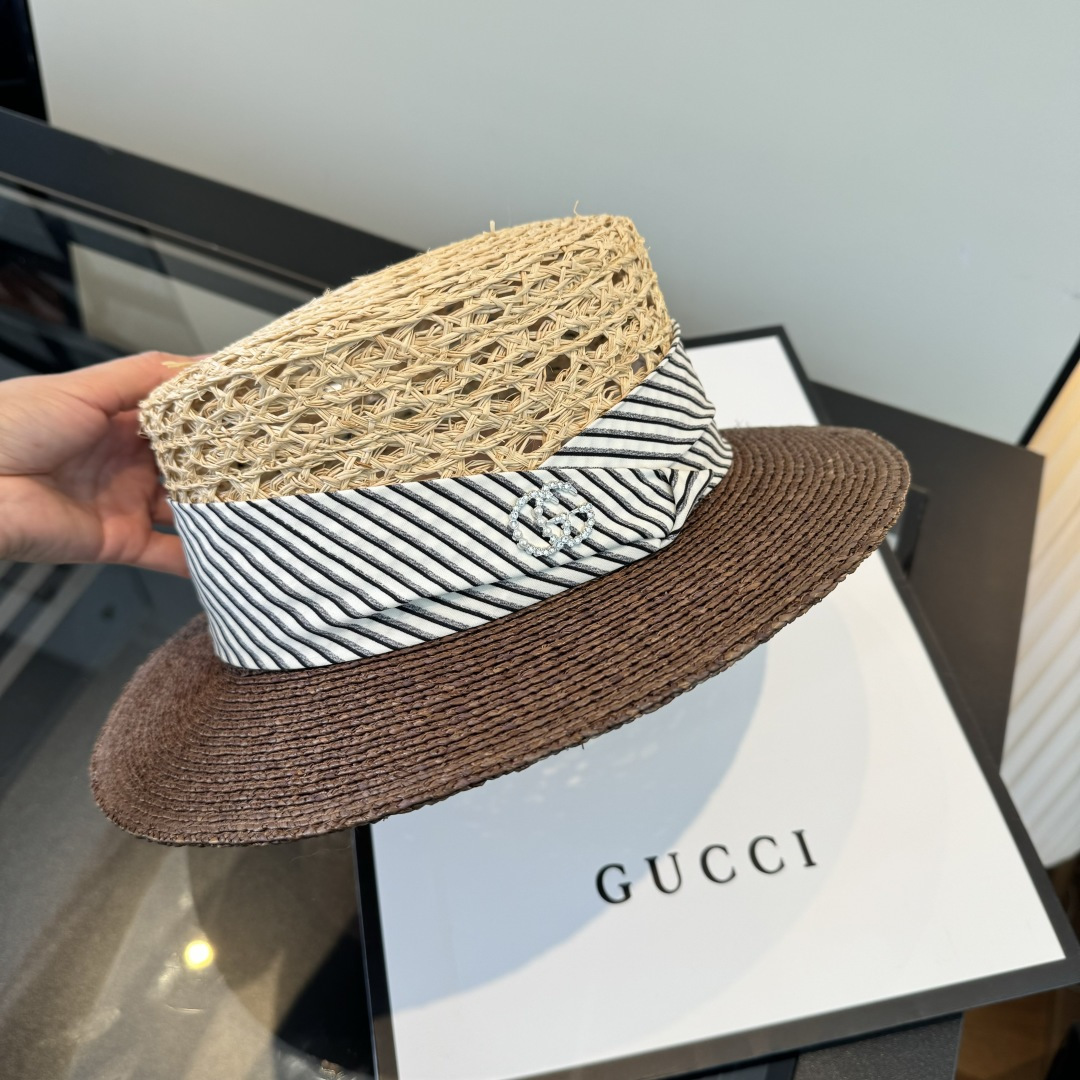 Gucci GG Straw Hat
