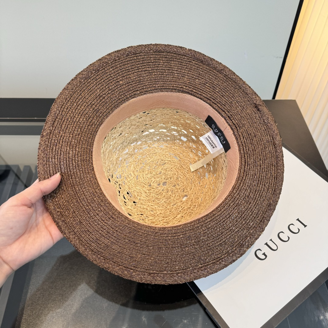 Gucci GG Straw Hat