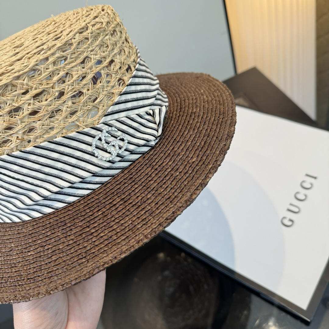 Gucci GG Straw Hat