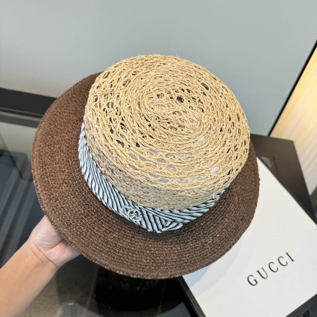 Gucci GG Straw Hat