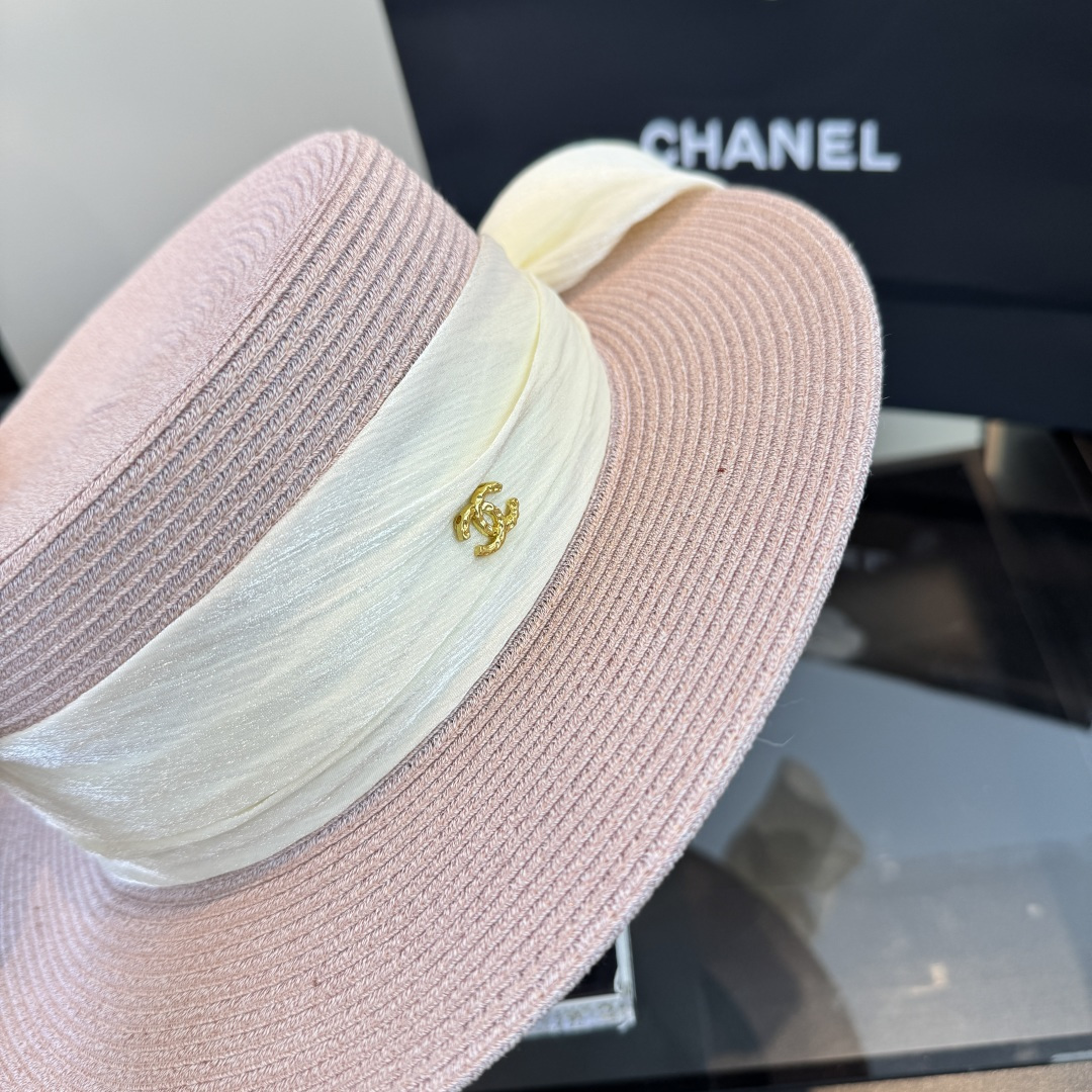 P Chanel香奈儿新款平顶礼帽，高级定制，头围57cm