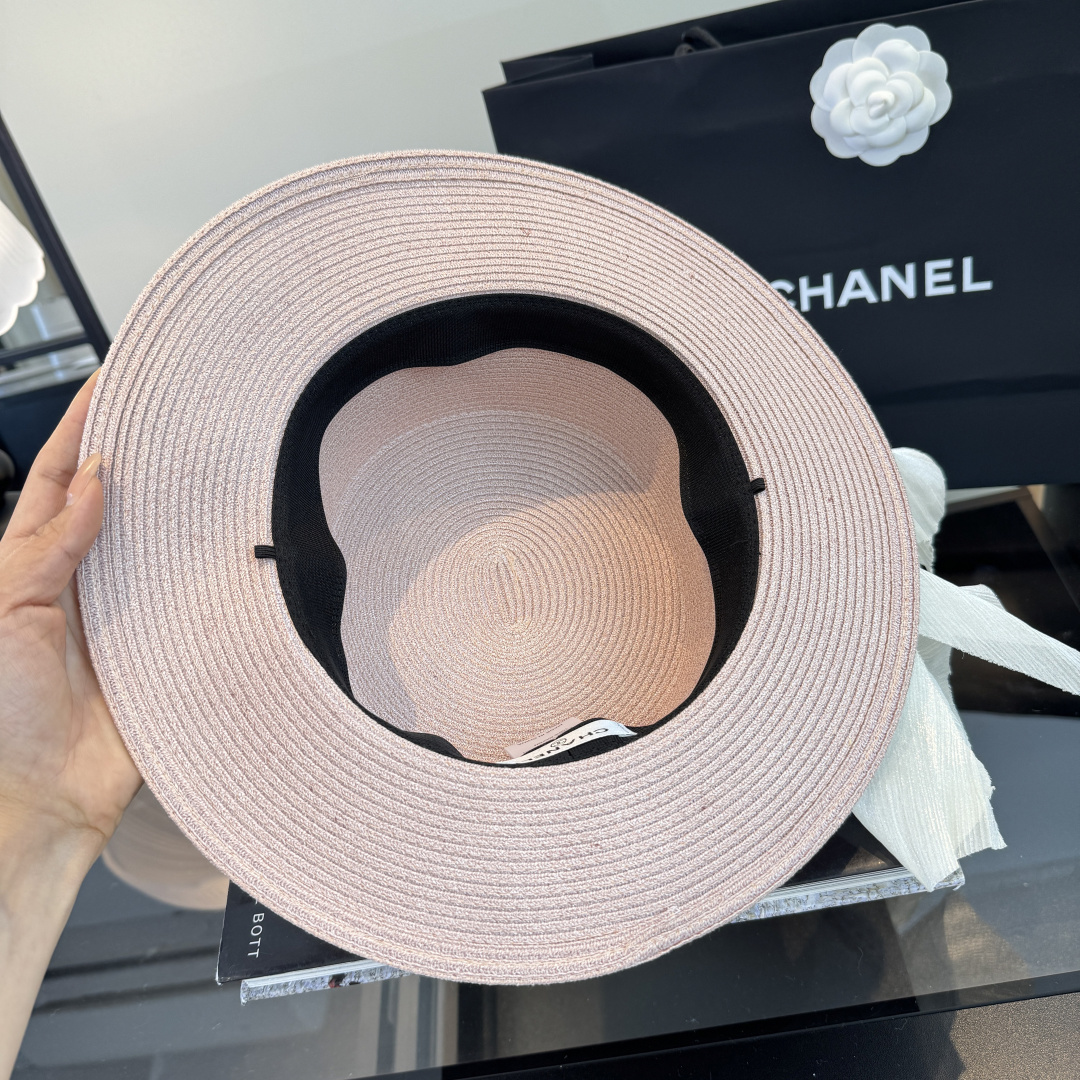 P Chanel香奈儿新款平顶礼帽，高级定制，头围57cm