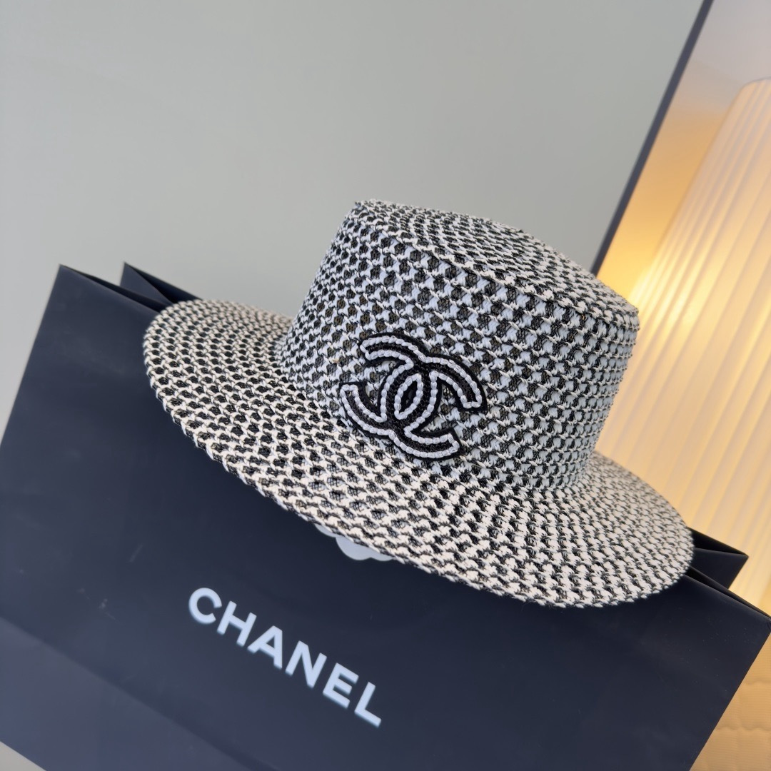 P Chanel香奈儿平顶礼帽