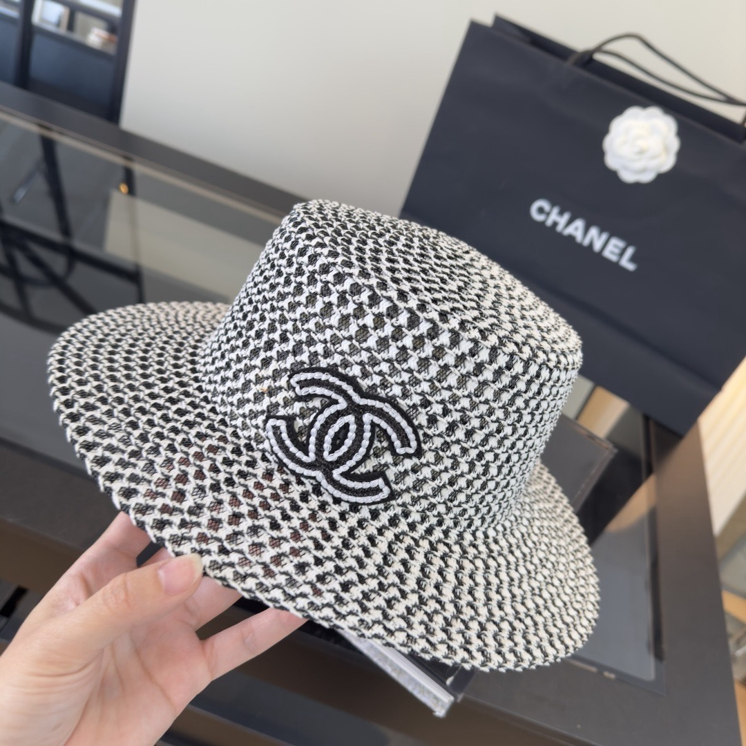 P Chanel香奈儿平顶礼帽