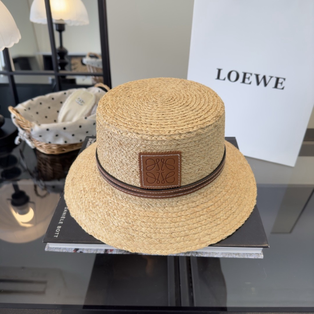NO:948982,LOEWE Loewe raffia hat, bucket hat, head circumference 57cm hat straw hat fisherman hat baseball cap, hat, loewe, loewe, espadrilles, hats19860909LOEWE罗意威拉菲草盆帽,桶帽,头围57cm帽子草帽渔夫帽棒球帽,帽子,loewe,loewe,espadrilles,hats,hat