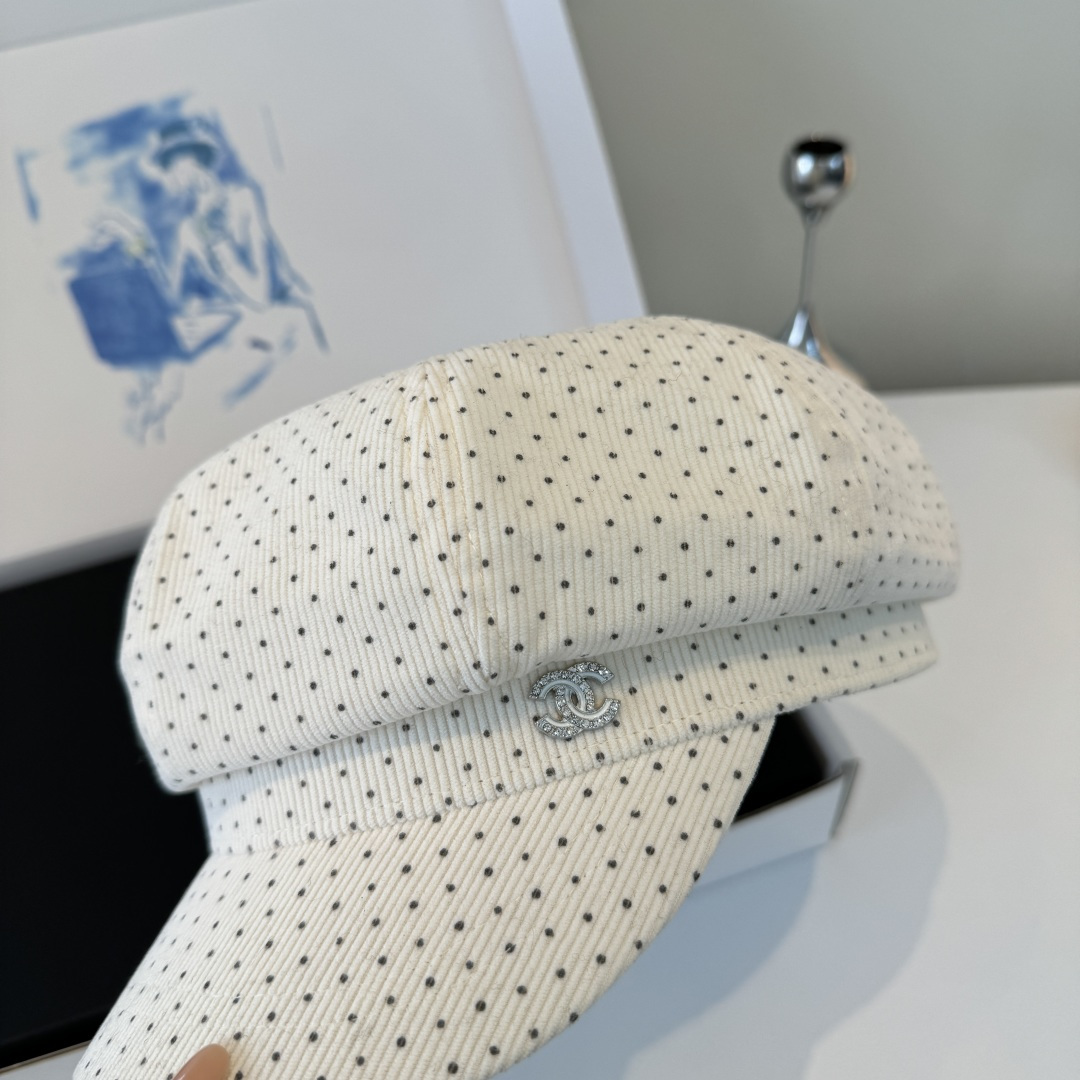 P Chanel香奈儿新款军帽