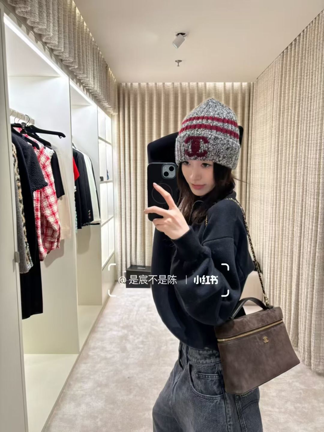 P Chanel香奈儿新款针织毛线帽，男女通用款