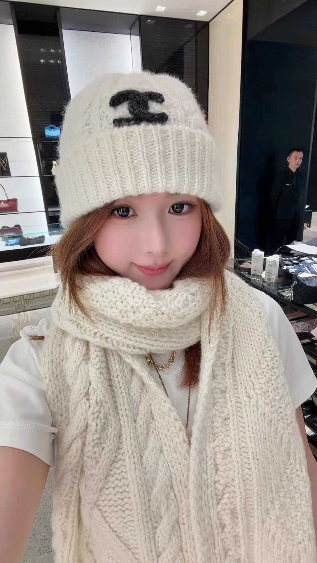 P Chanel香奈儿新款针织毛线帽，男女通用款
