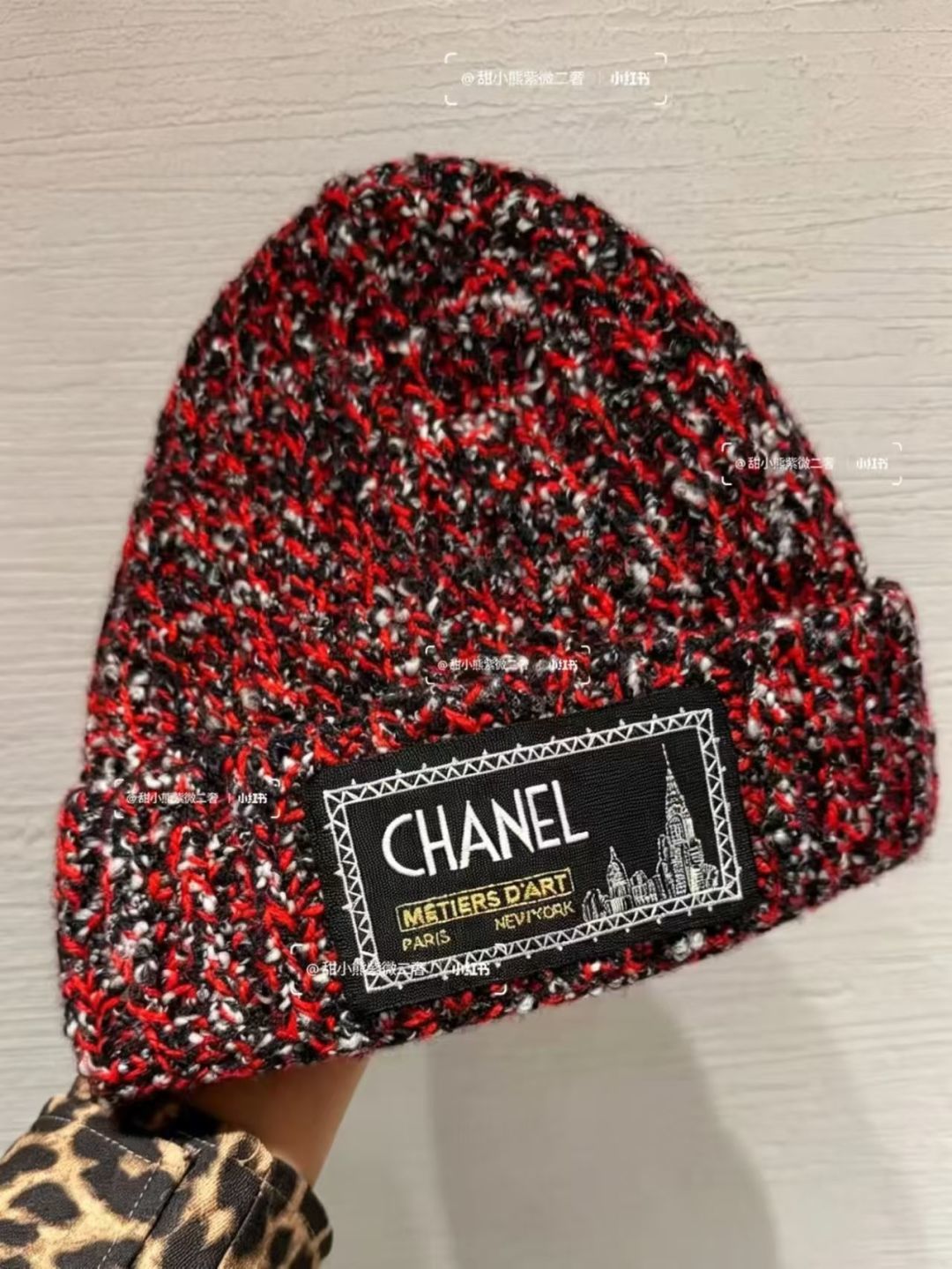 P Chanel香奈儿新款针织毛线帽，男女通用款