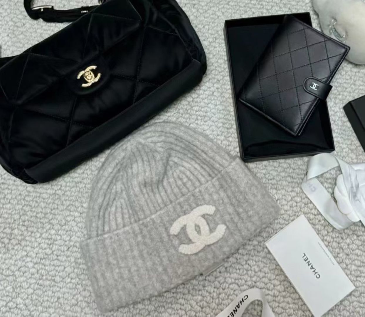 P Chanel香奈儿新款针织毛线帽，男女通用款
