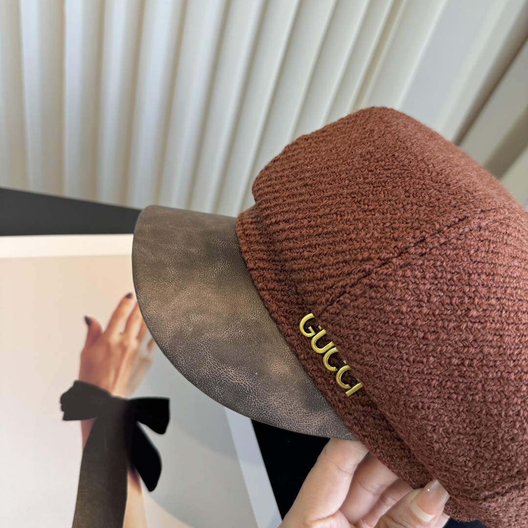 P Gucci古奇新款军帽