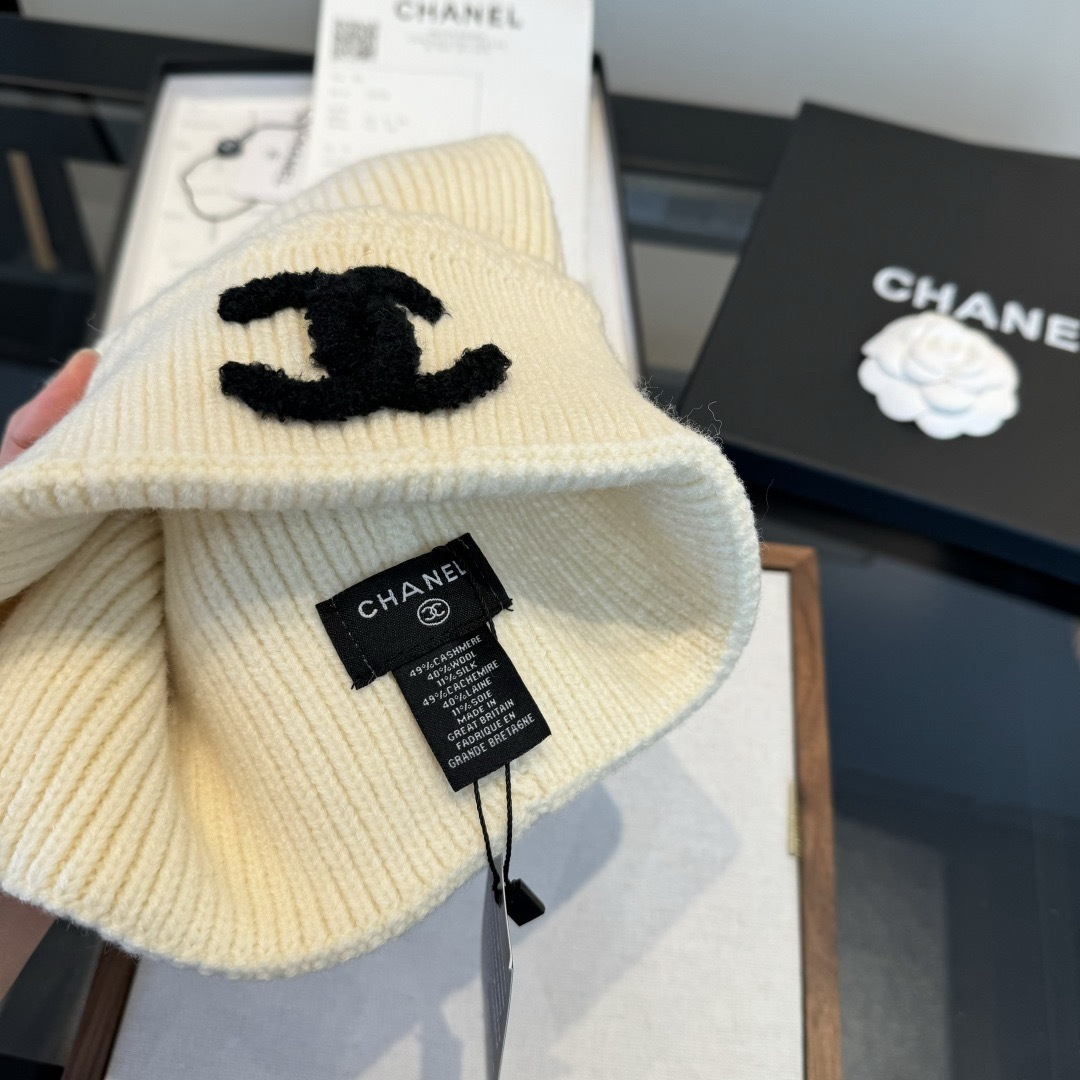 P Chanel香奈儿新款毛线帽