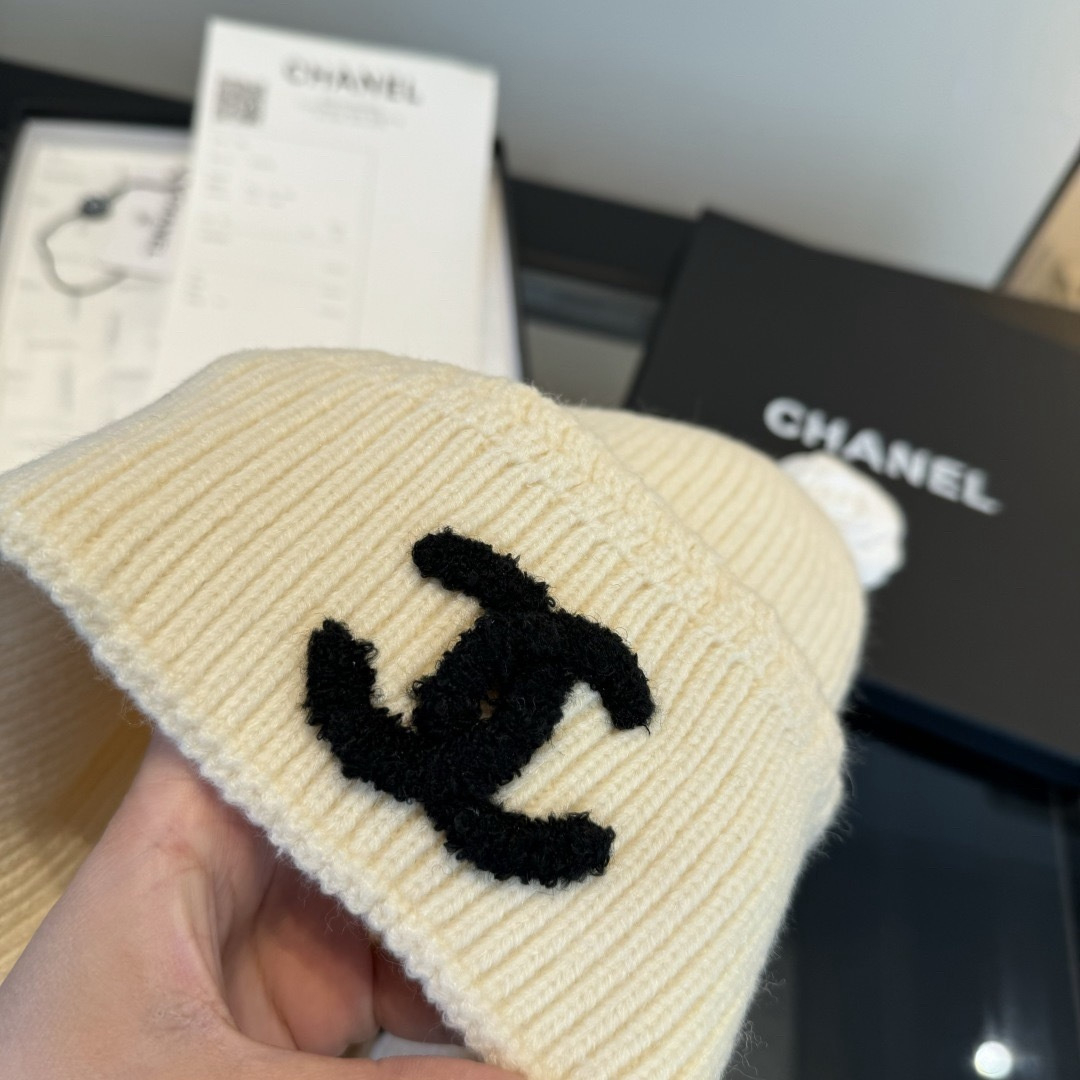 P Chanel香奈儿新款毛线帽