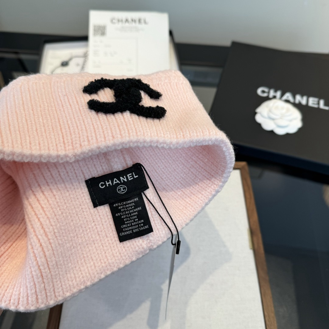 P Chanel香奈儿新款毛线帽