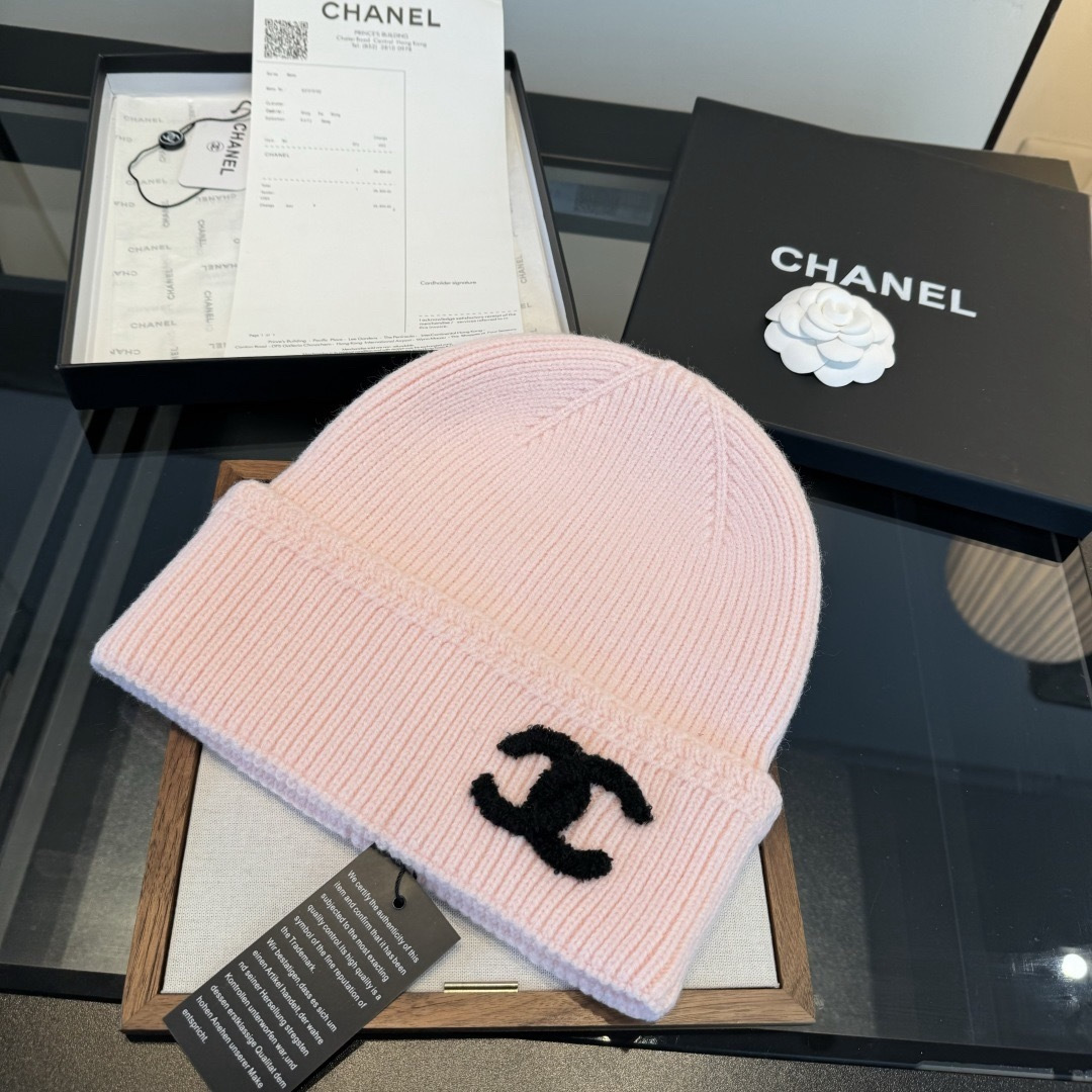 P Chanel香奈儿新款毛线帽