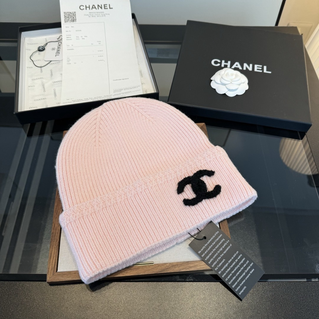 P Chanel香奈儿新款毛线帽