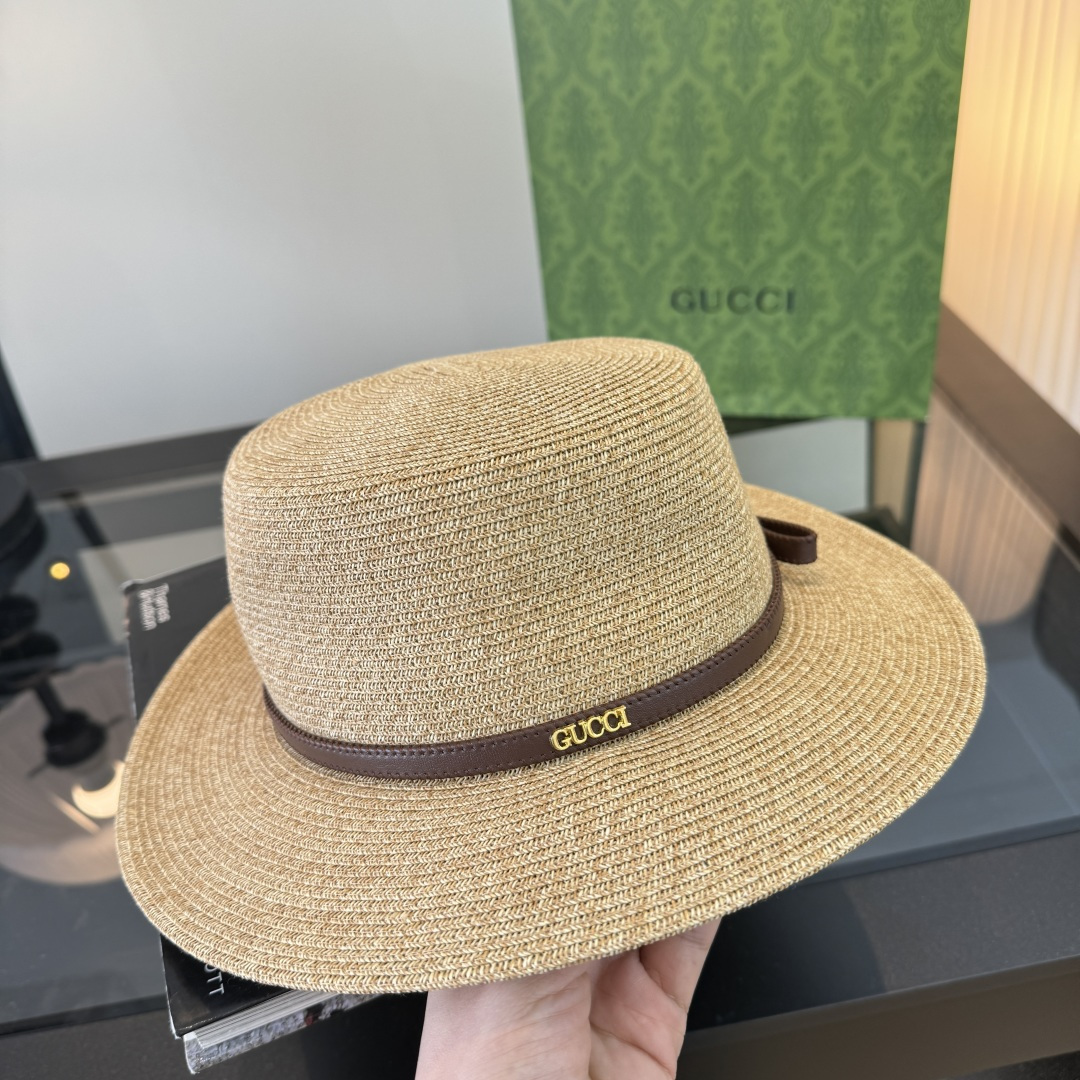 P Gucci古奇新款草帽