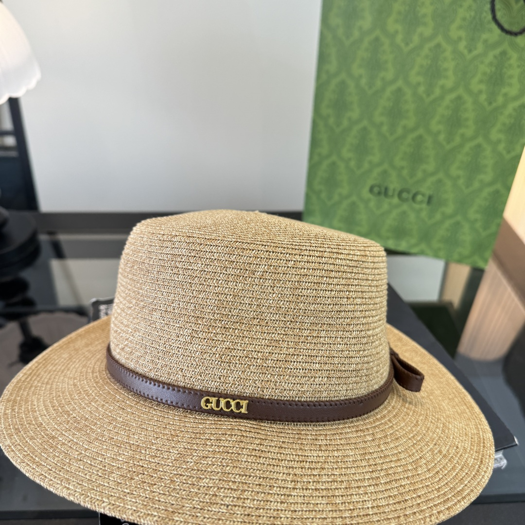 P Gucci古奇新款草帽