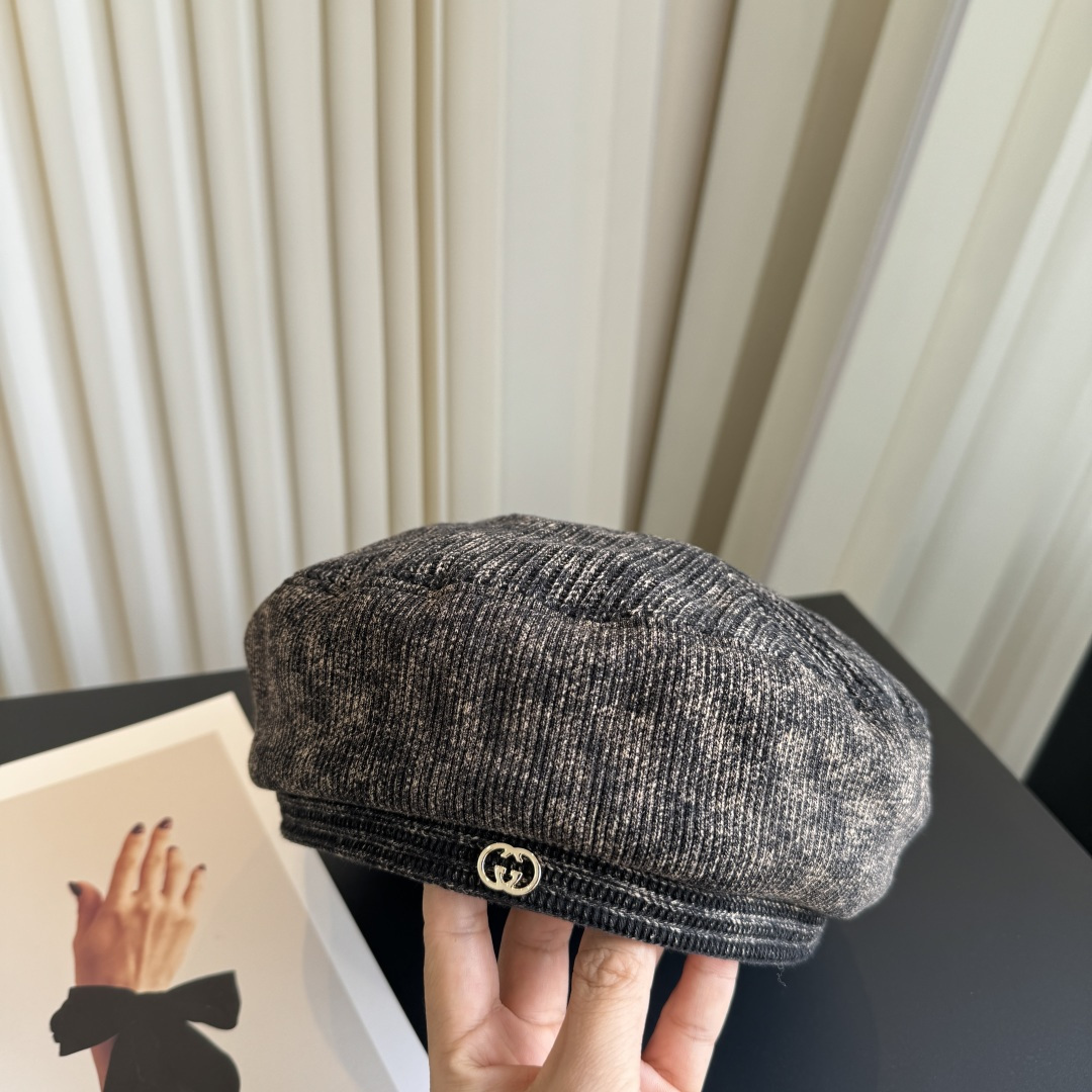 Gucci GG Knitted Beret
