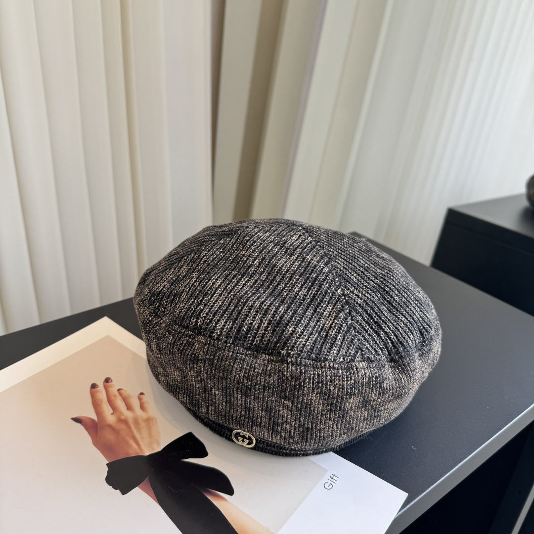 Gucci GG Knitted Beret