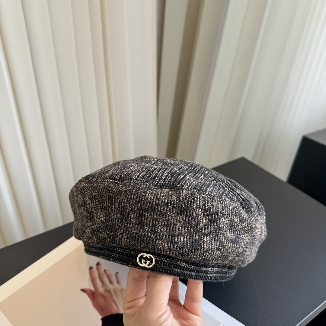 Gucci GG Knitted Beret