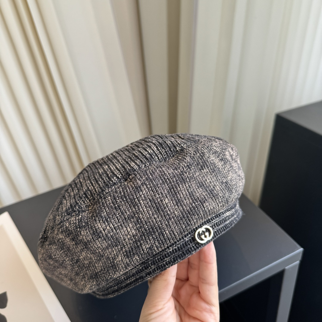 Gucci GG Knitted Beret