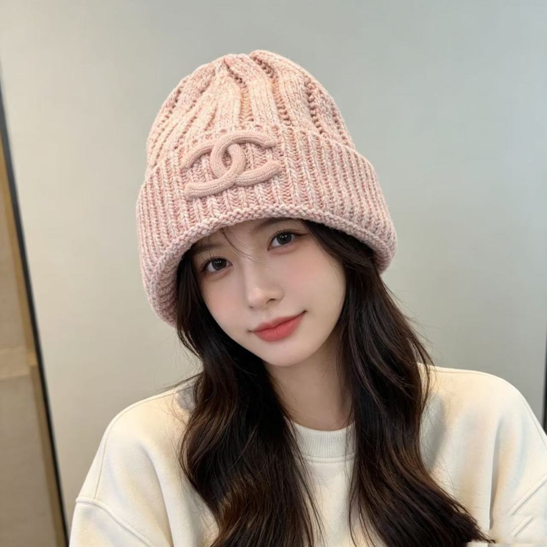 P Chanel香奈儿新款毛线帽