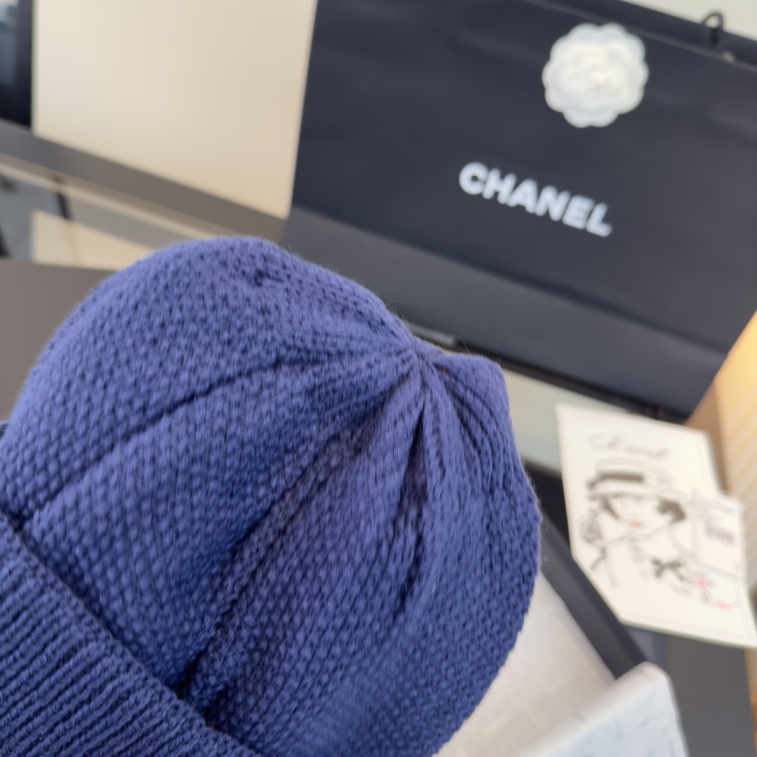 P Chanel香奈儿新款毛线帽