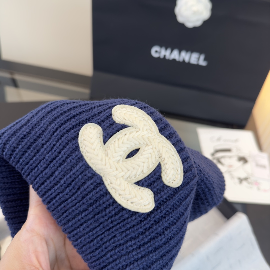 P Chanel香奈儿新款毛线帽