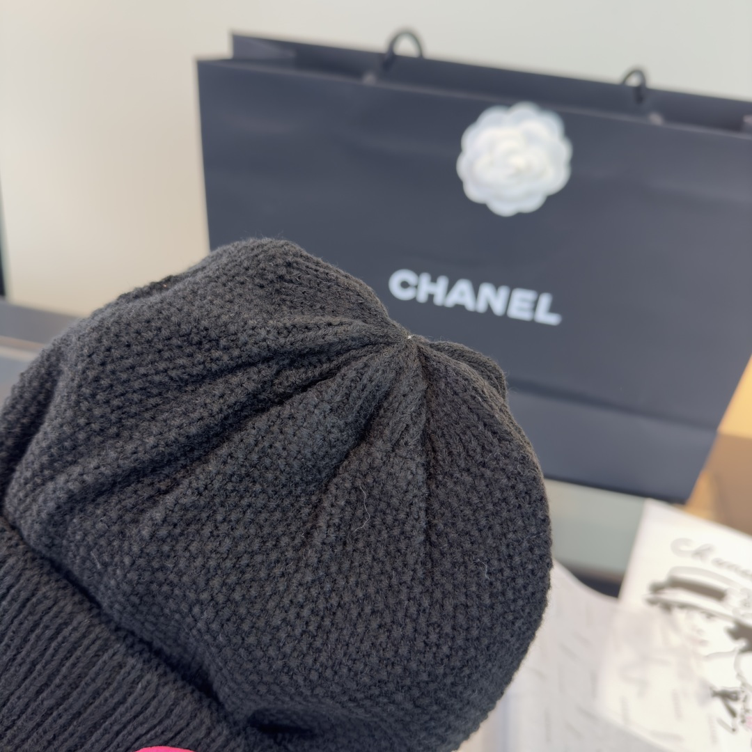 P Chanel香奈儿新款毛线帽