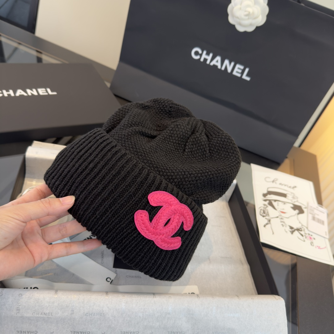 P Chanel香奈儿新款毛线帽