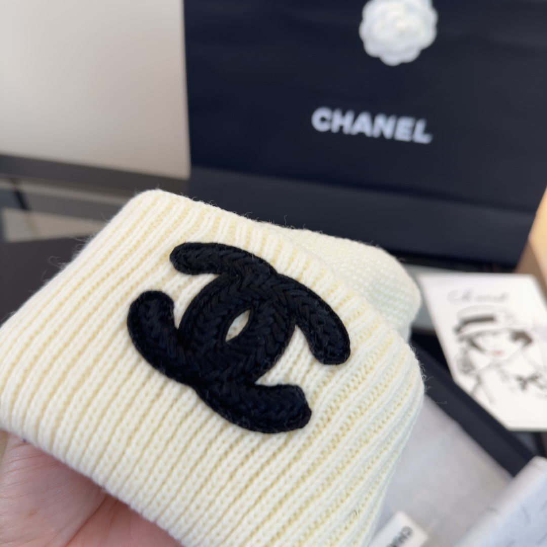 P Chanel香奈儿新款毛线帽