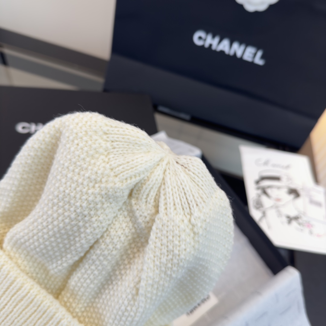 P Chanel香奈儿新款毛线帽