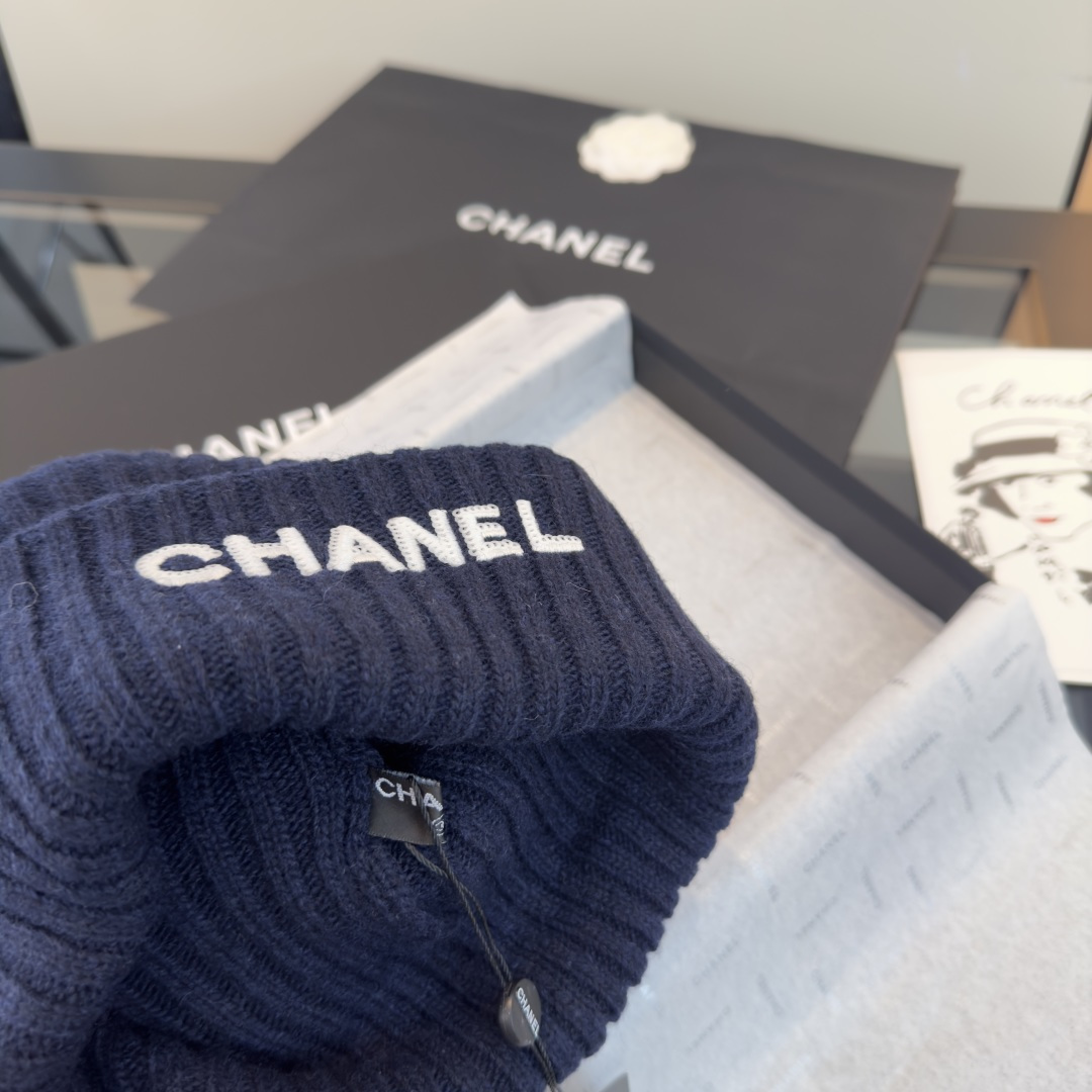 P Chanel香奈儿新款毛线帽