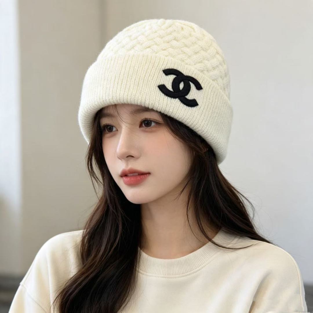 P Chanel香奈儿新款毛线帽