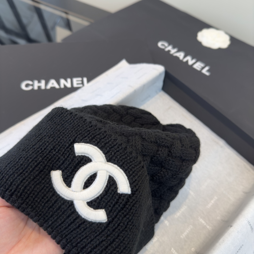 P Chanel香奈儿新款毛线帽