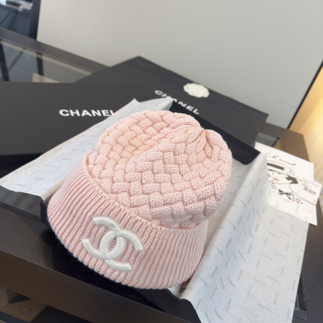 P Chanel香奈儿新款毛线帽