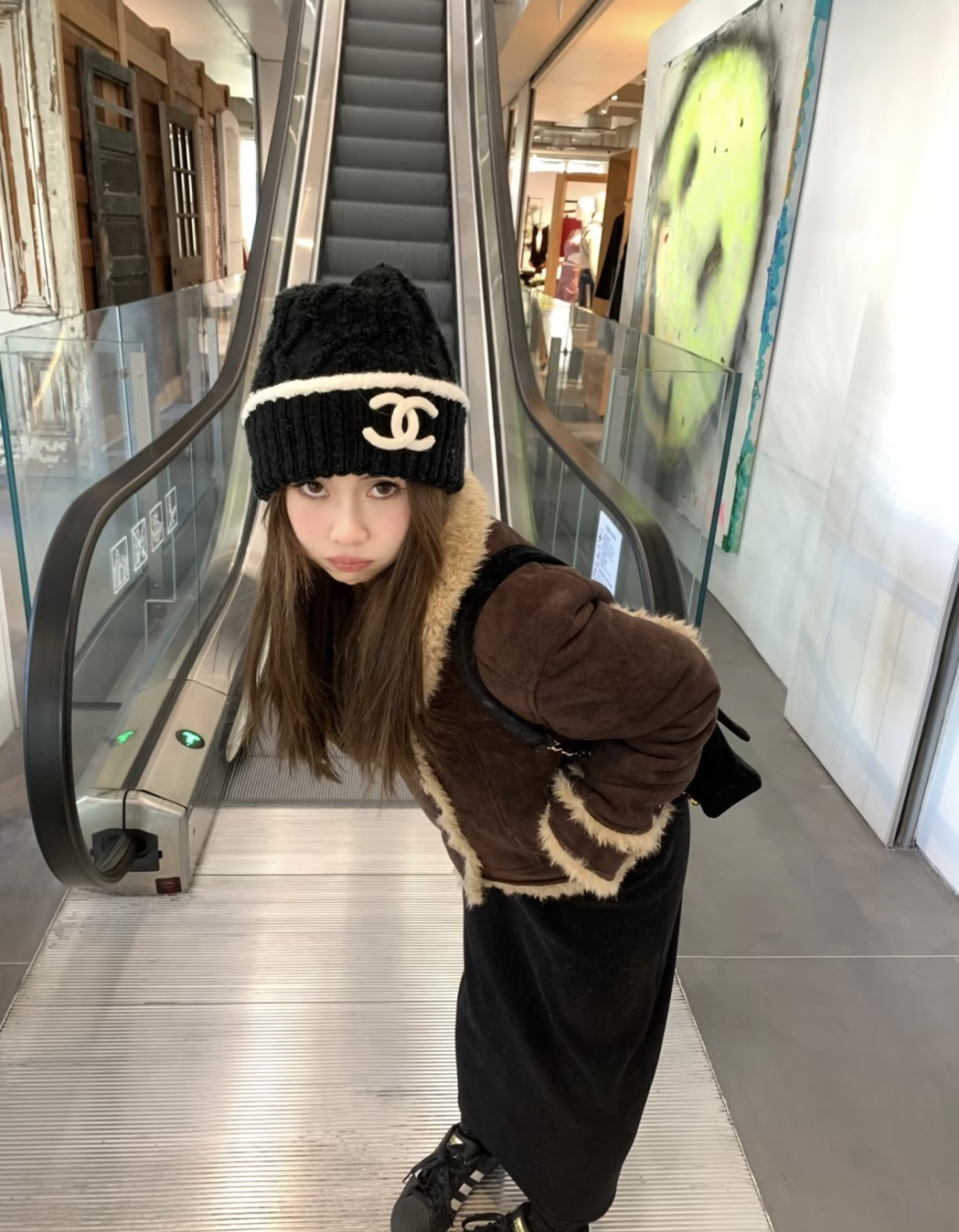P Chanel香奈儿新款毛线帽
