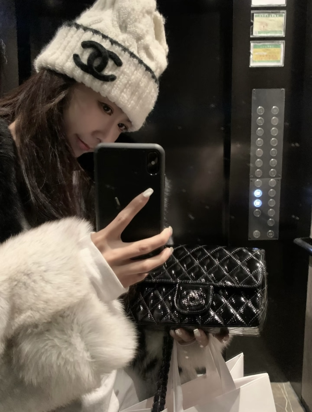 P Chanel香奈儿新款毛线帽