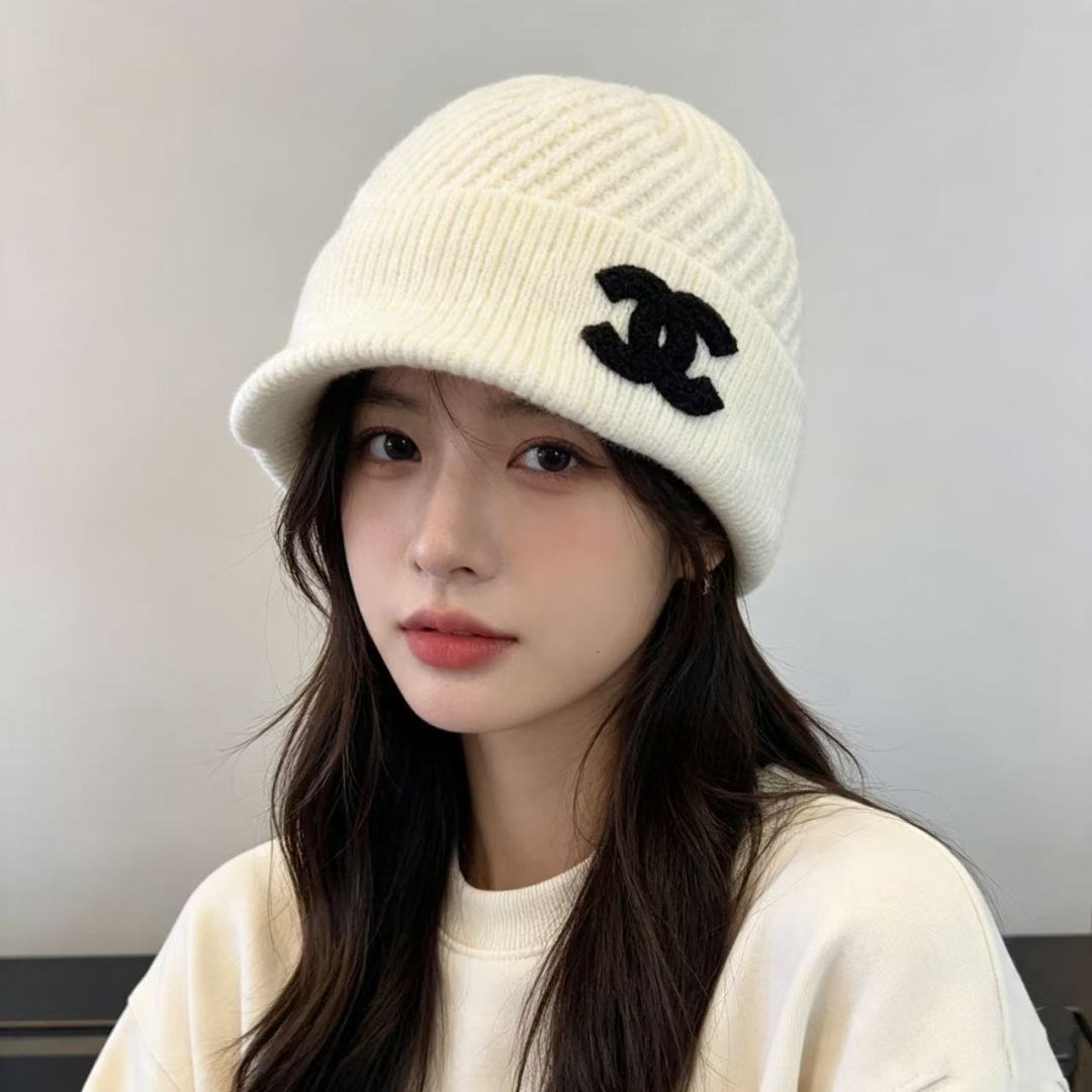 P Chanel香奈儿新款毛线帽