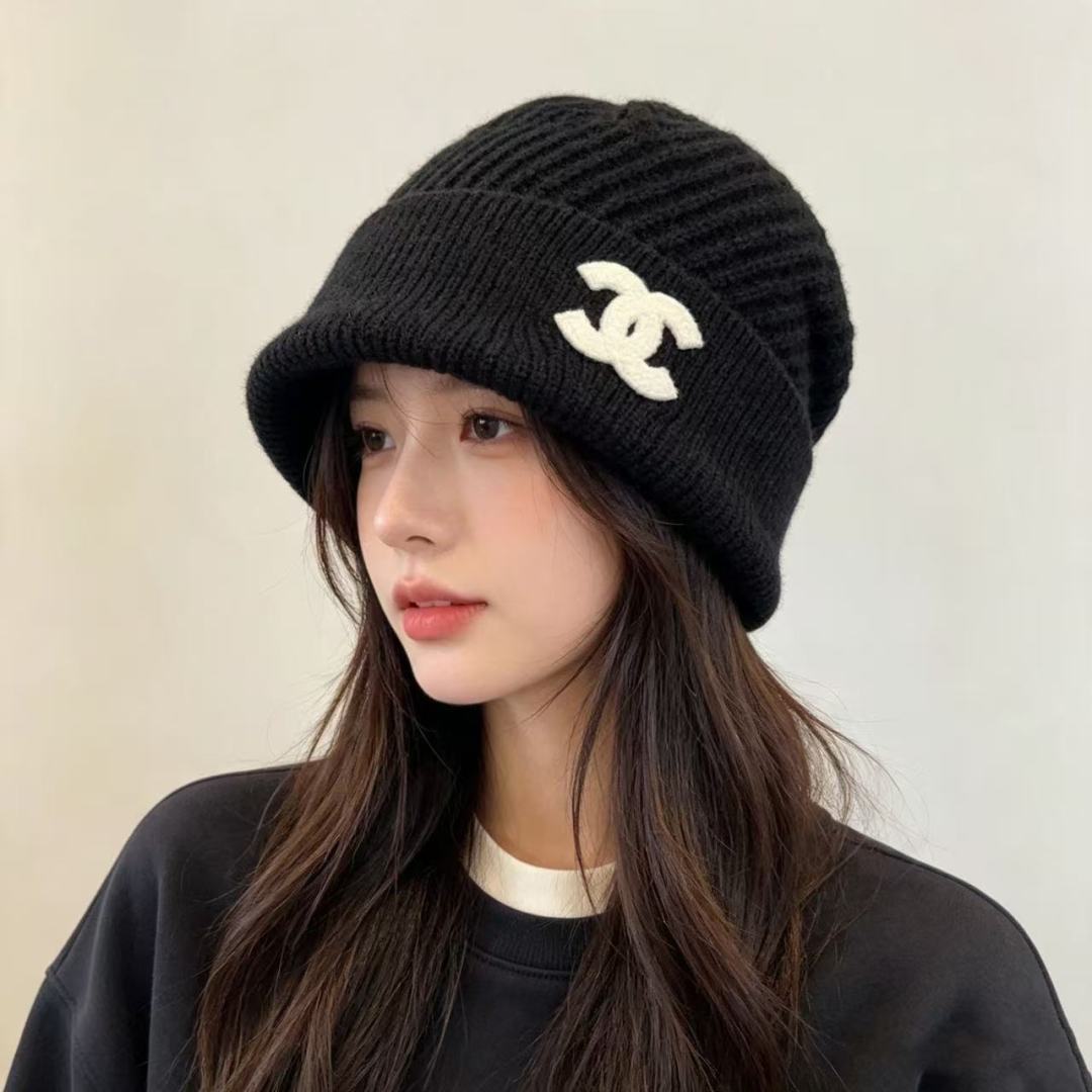 P Chanel香奈儿新款毛线帽