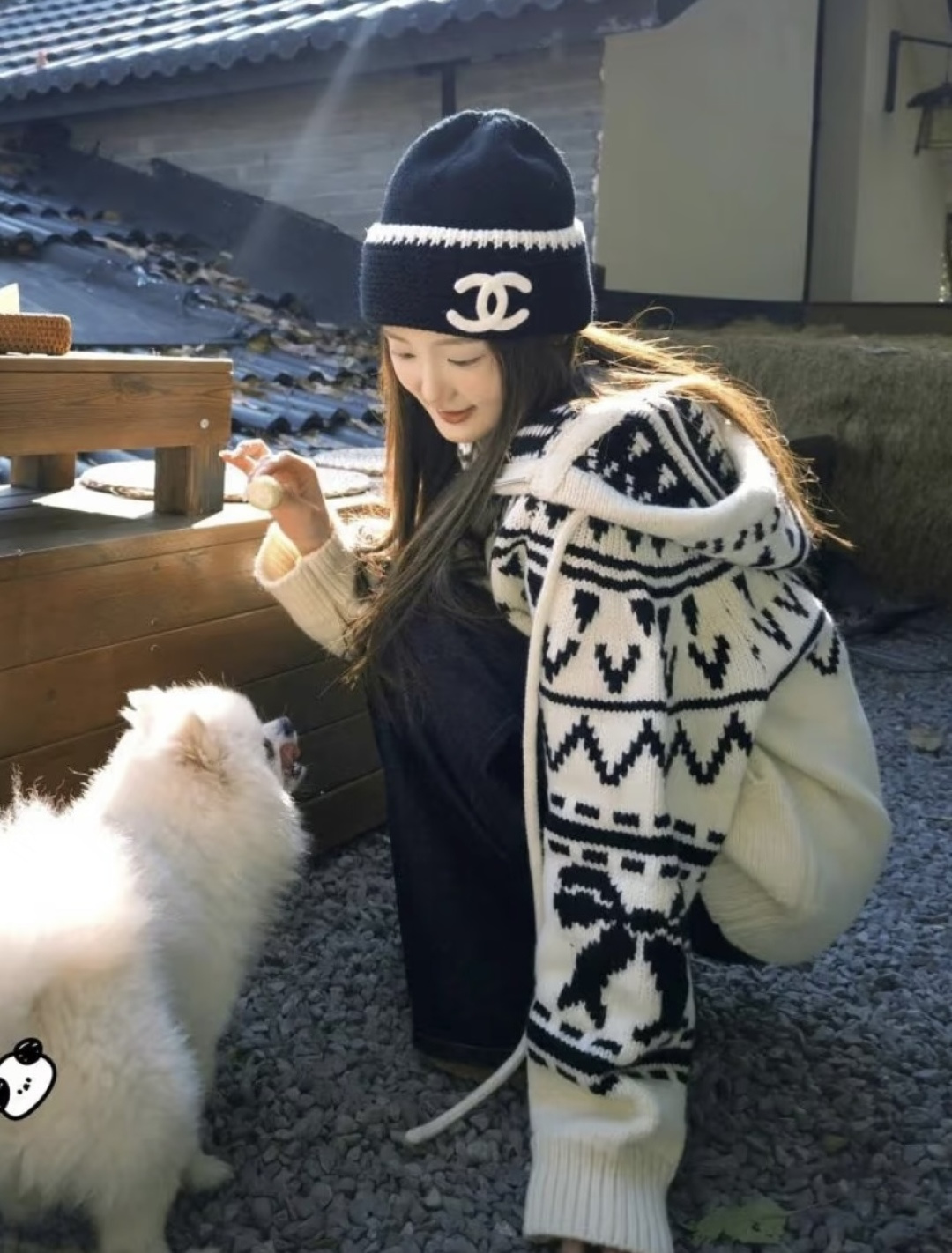 P Chanel香奈儿新款毛线帽