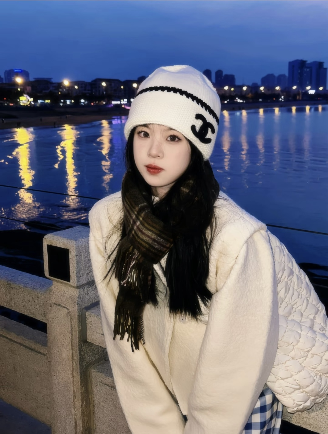 P Chanel香奈儿新款毛线帽