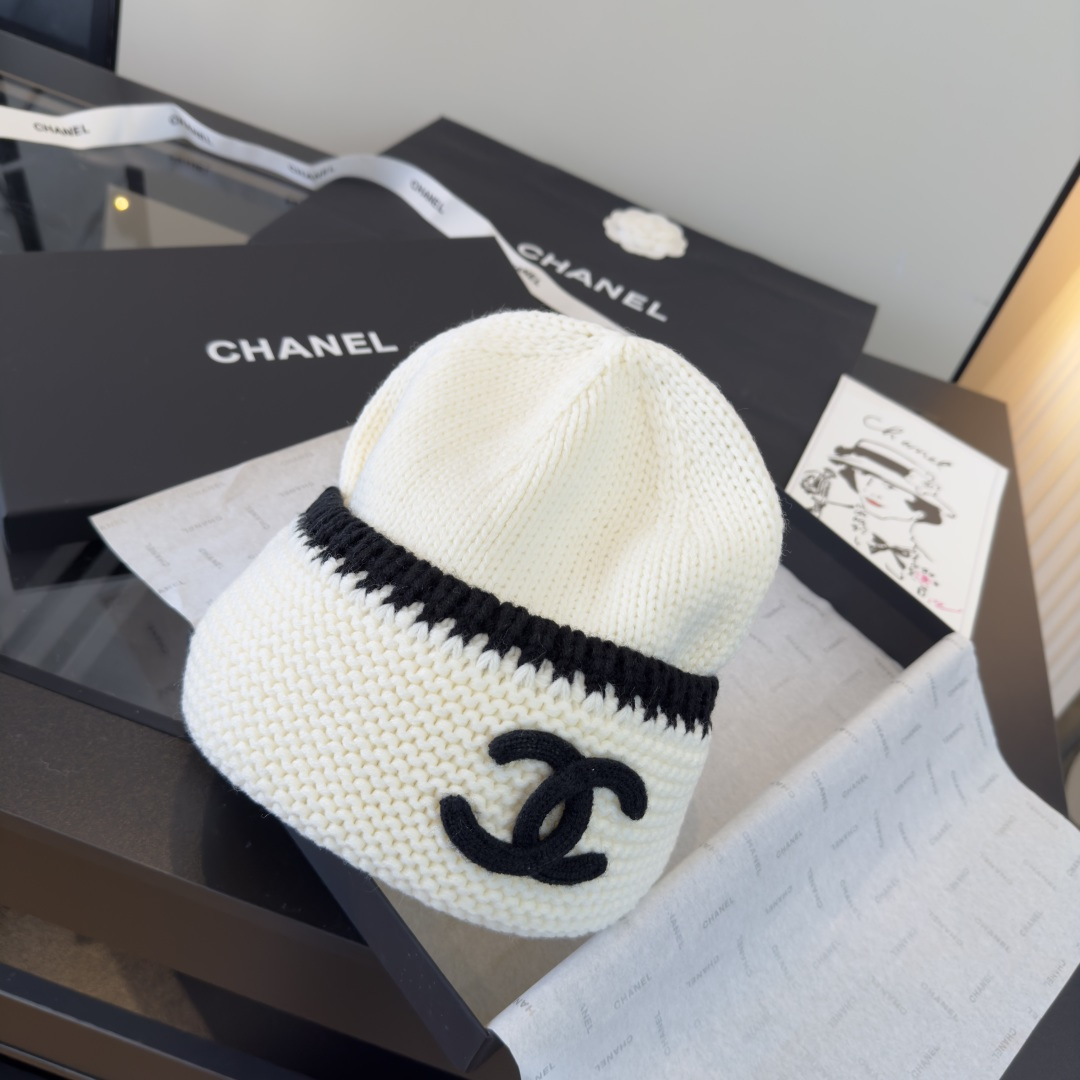 P Chanel香奈儿新款毛线帽