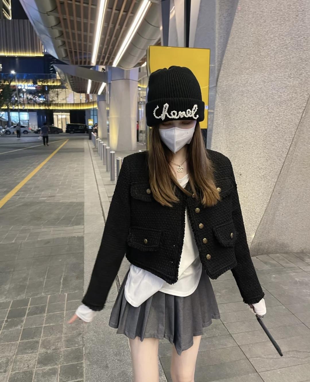 P Chanel香奈儿新款毛线帽