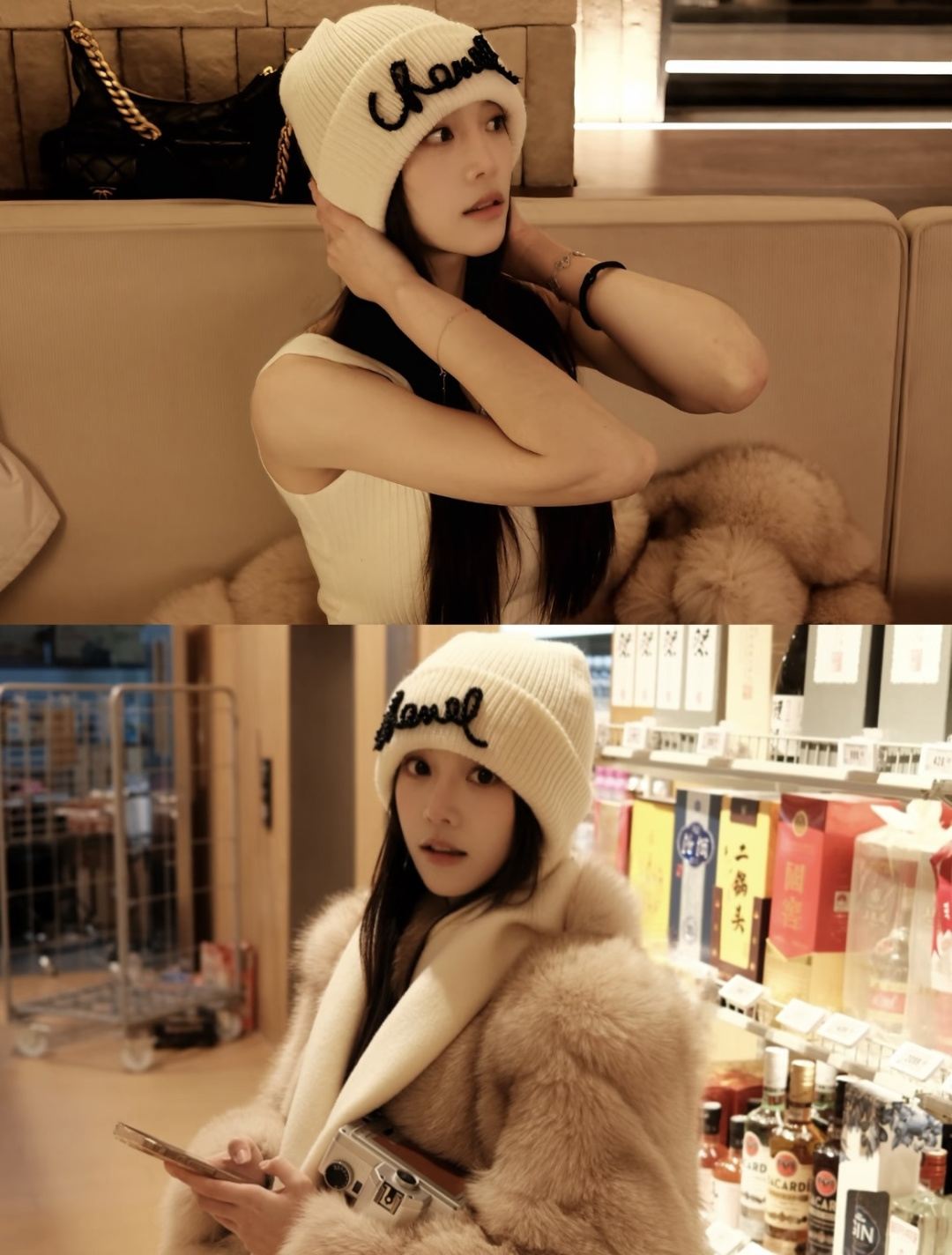 P Chanel香奈儿新款毛线帽